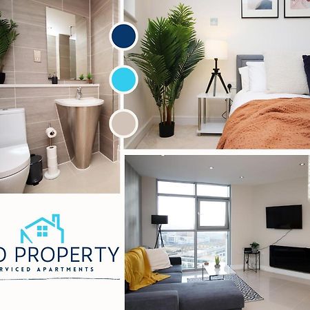 The Skyline - Luxury City Centre Flat With Designated Parking Cardiff Bagian luar foto